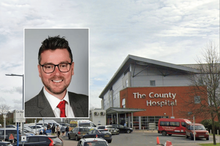 Cllr Matthew Dorrance said that Powys Teaching Health Board should be held to account for its decisions in delaying treatment at hospitals like Hereford (pictured) for Powys patients