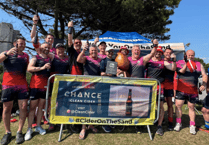 Brecon Baa Baa's victorious on the sands of Swansea