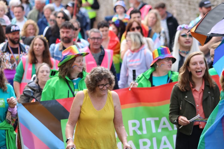 The Brecon Pride parade will sets off from Dinas Road at 11:30am