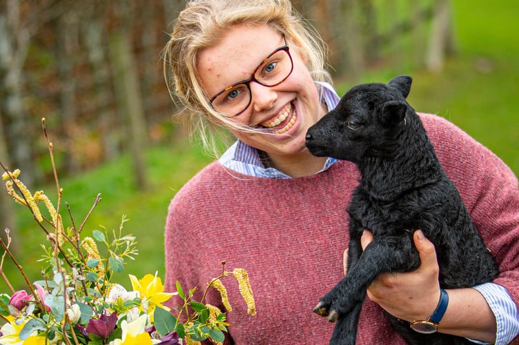 Ellen Firth of Firth Flock Flowers.