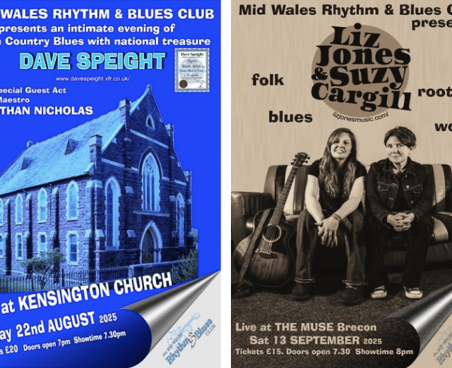 Mid Wales Rhythm & Blues Club announces two more summer gigs