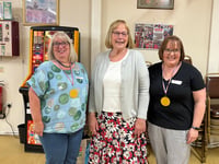 WI teams battle it out in Llandrindod skittles contest