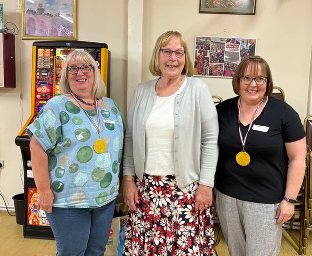 WI teams battle it out in Llandrindod skittles contest