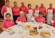 Powys Brecknock WI hosts afternoon tea at Llangorse Village Hall