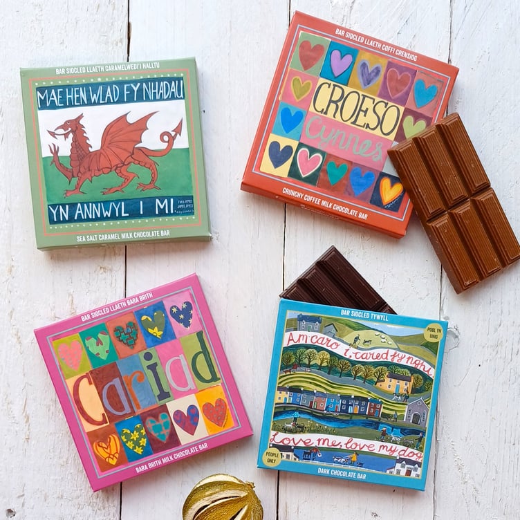 Chocolate company collaborates with artist