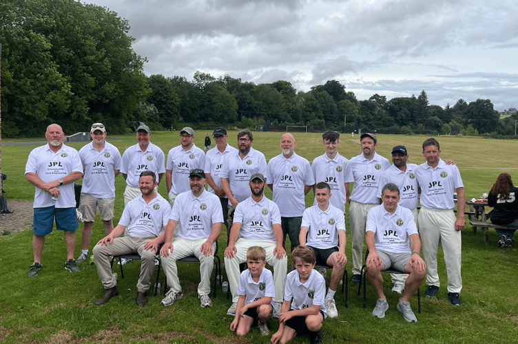 Talybont Ospreys team photo July 2025 - team's first match