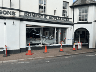 Webbs of Crickhowell remains open despite shock ram raid