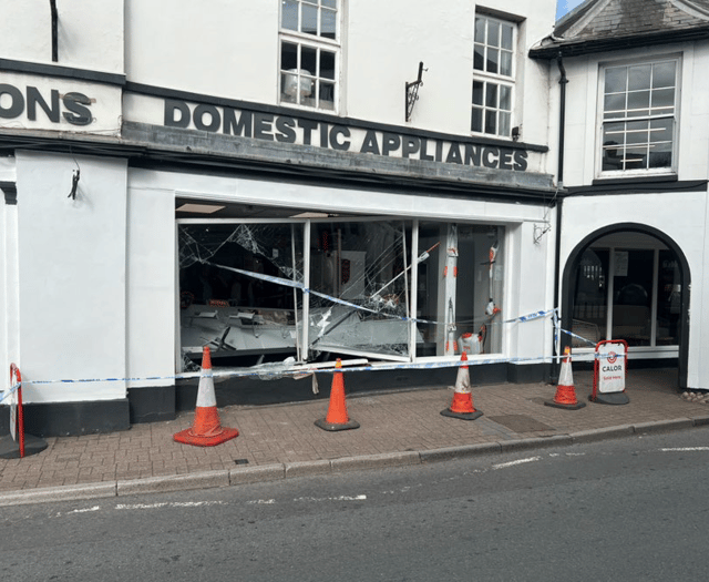 Webbs of Crickhowell remains open despite shock ram raid