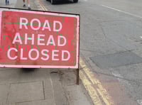 Ithon Road closed due to collision