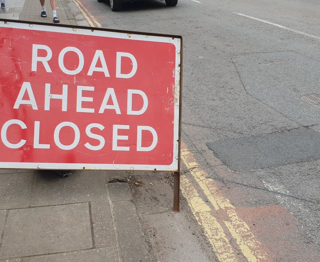 Ithon Road closed due to collision