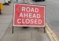 Ithon Road closed due to collision