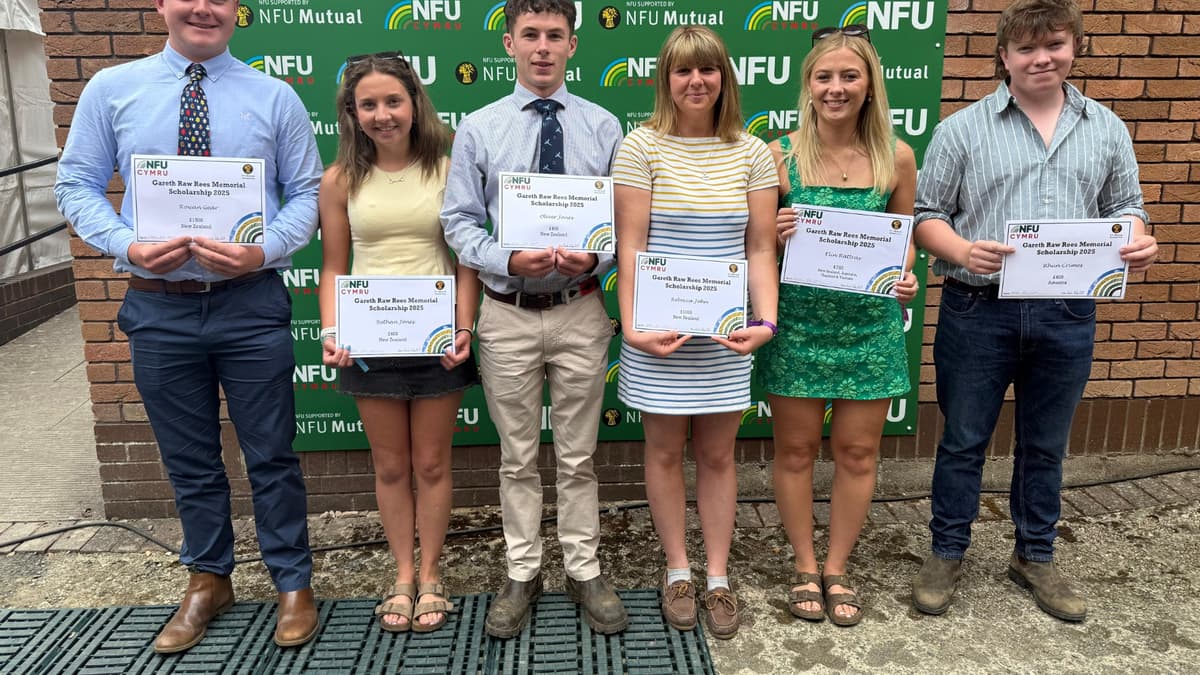 Travel scholarship opens for young Welsh farmers