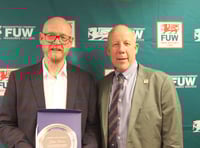 FUW award for John Owen at Royal Welsh Show