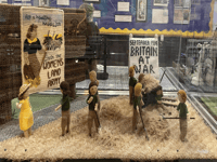Unique Britain at War wool exhibition draws crowds in Brecon
