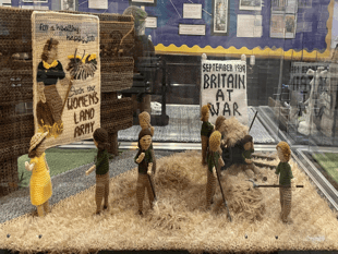Unique Britain at War wool exhibition draws crowds in Brecon