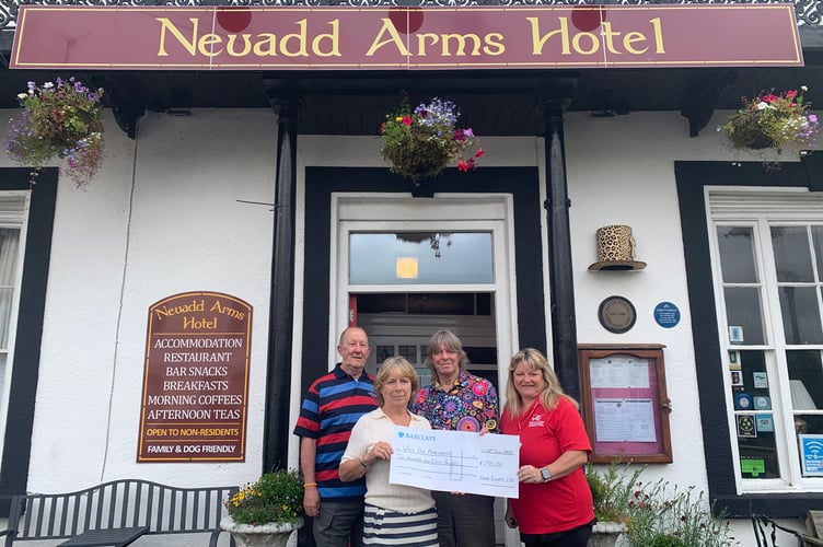 Green Events donation to Wales Air Ambulance
