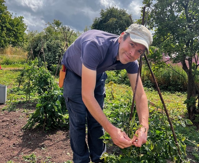 Garden project at Bronllys Hospital to boost wellbeing