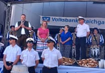 Llandrindod delegation welcomed at German twin town’s festival