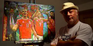 Celebrated artist brings exhibition to Defynnog