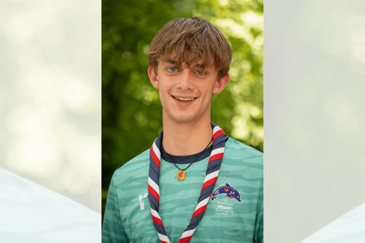 Jamie Everett has joined thousands of Scouts at the World Scout Moot in Portugal