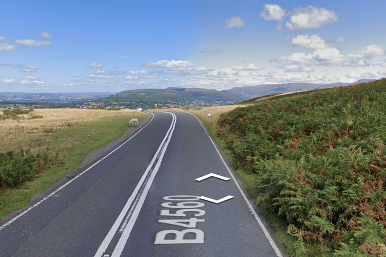 B4560 Llangynidr to Garnlydan