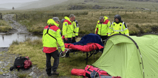 Rescue team lead successful search for missing person
