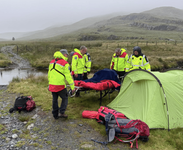 Rescue team lead successful search for missing person