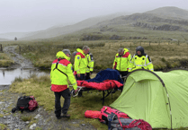 Brecon Mountain Rescue Team lead successful challenging search for missing person