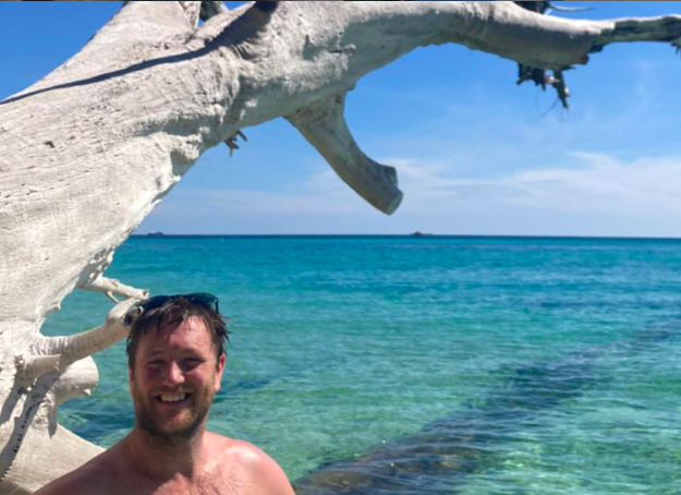 Michael Cunningham - Radnorshire man swims for charity