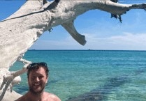 Radnorshire man raises over £700 in Bantham Boomerang Swim