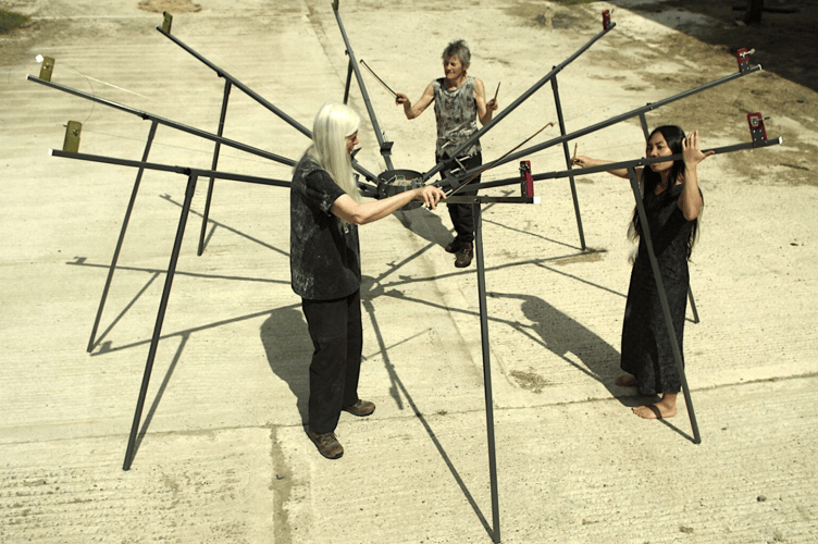 The world’s first eight-legged musical instrument is coming to Knighton in August. 