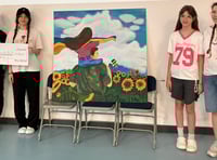 Students raise £1,500 for charity through art exhibition