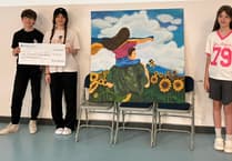 Students raise £1,500 for charity through art exhibition