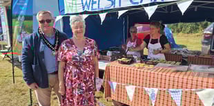 Powys Chairman praises Charity Volunteers at Brecon County Show