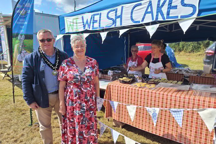 Cllr William Powell at Brecon Show