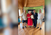 Long standing nurse is presented with Silver Kite award at the Royal Welsh Show