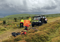 Brecon Mountain Rescue Team help recover fallen horse rider