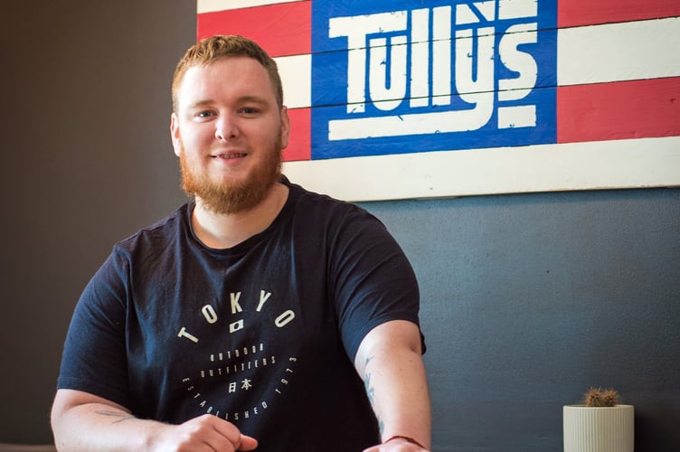 Jamie Tully at Tully's Sports Diner.