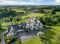 335-acre estate with fishing rights up for sale near Builth Wells