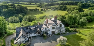 335-acre estate with fishing rights up for sale near Builth Wells