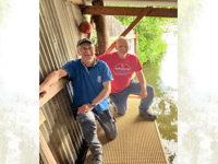 Volunteers lead the way on new jetty at sailing club