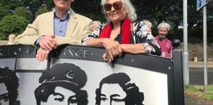 Hay remembers WWII heroes with two new memorial benches