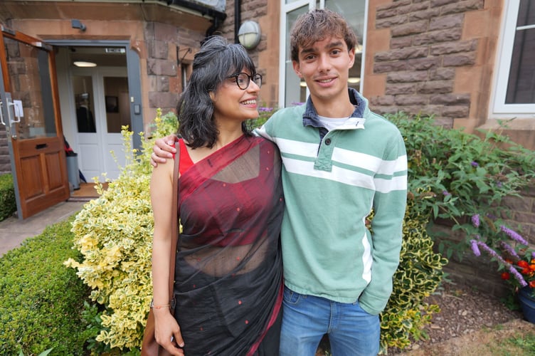 Neel from Merthyr picked up his results day