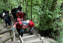 Walker rescued after fall at Sgwd yr Eira waterfall