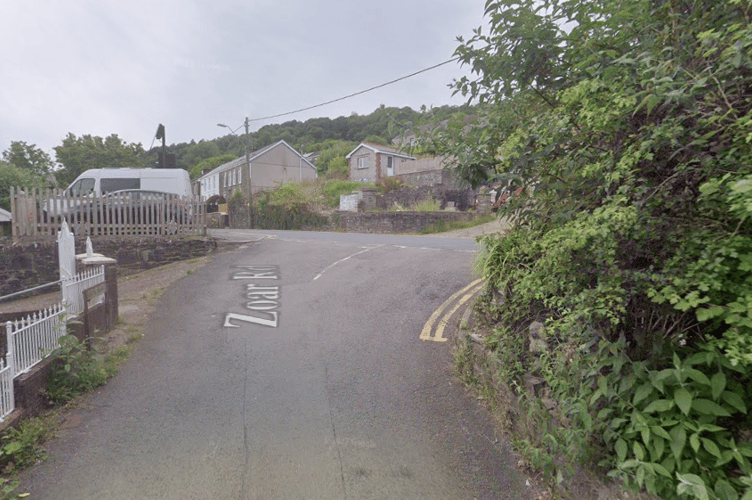 Zoar Road in Ystalyfera