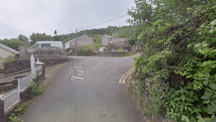 Zoar Road in Ystalyfera