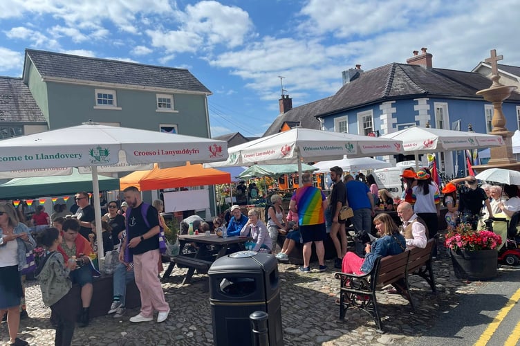 The next market will take place on Saturday, September 6 on Llandovery’s Market Square