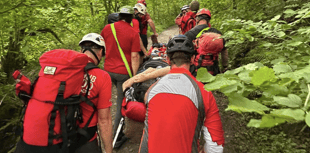 Fractures and falls keep rescue team busy over the weekend