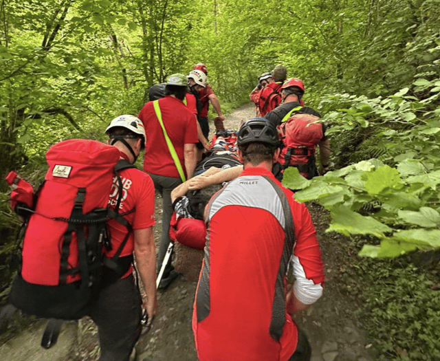 Fractures and falls keep rescue team busy over the weekend