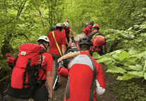 Fractures and falls keep rescue team busy over the weekend